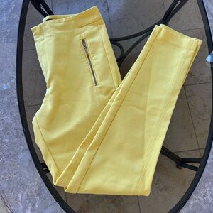 Zara Yellow Skinny Pants